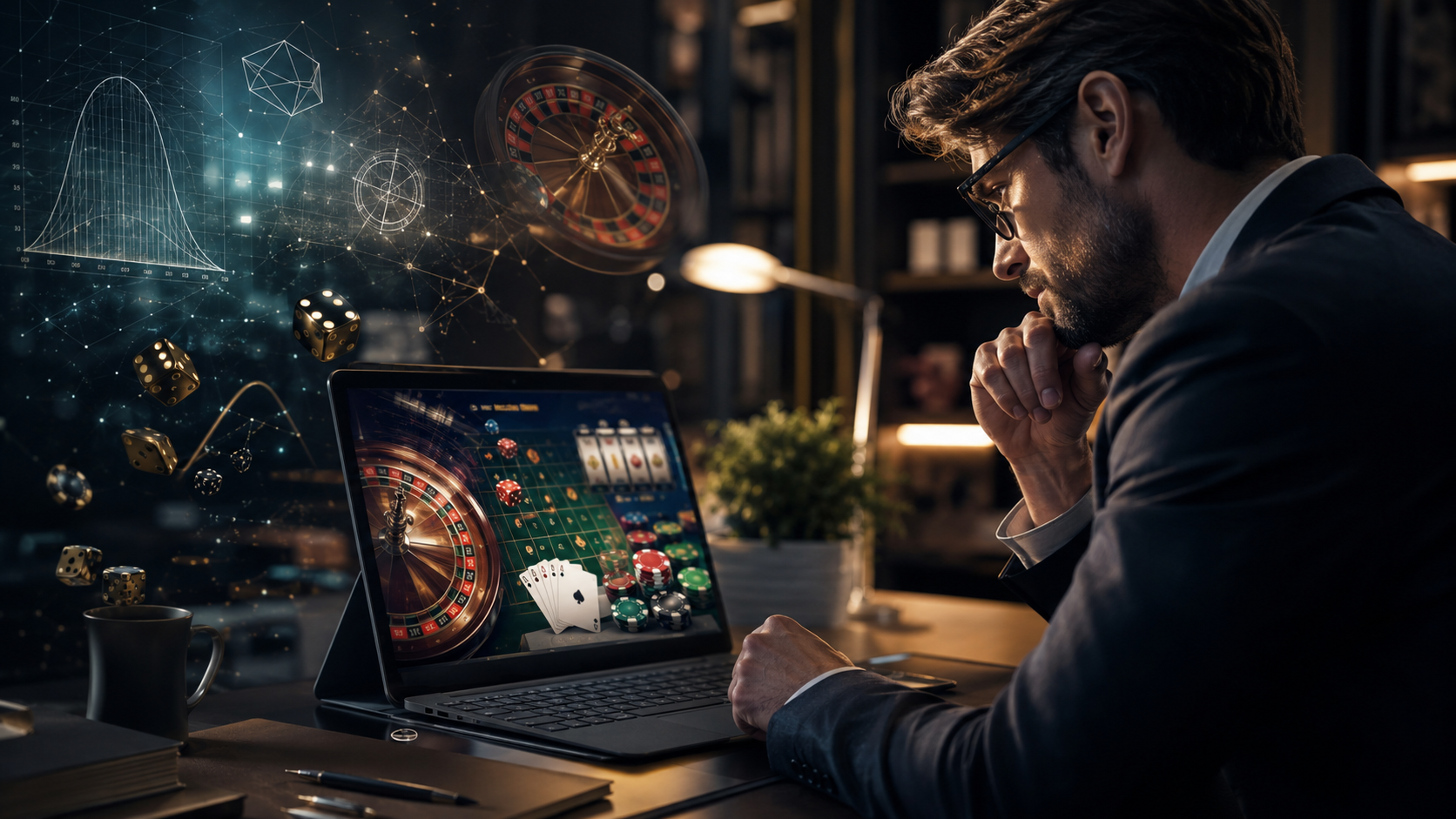 Cassino é sorte ou estratégia? O que a matemática por trás dos jogos revela