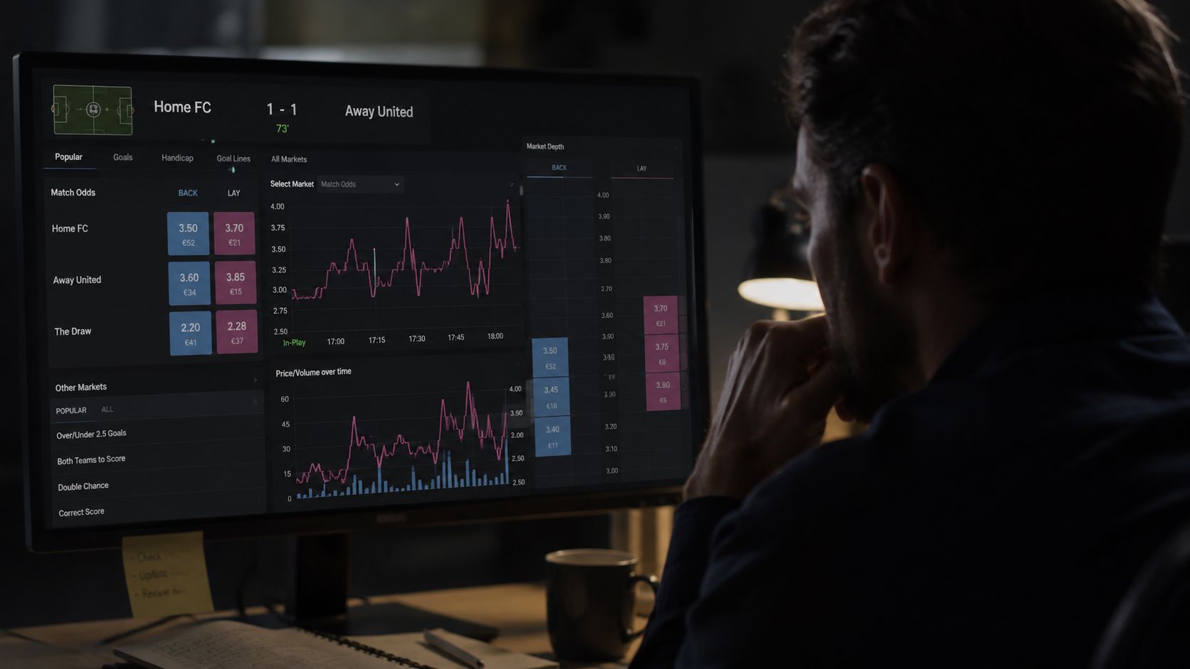 Por que mercados com poucos apostadores podem ter odds mais instáveis